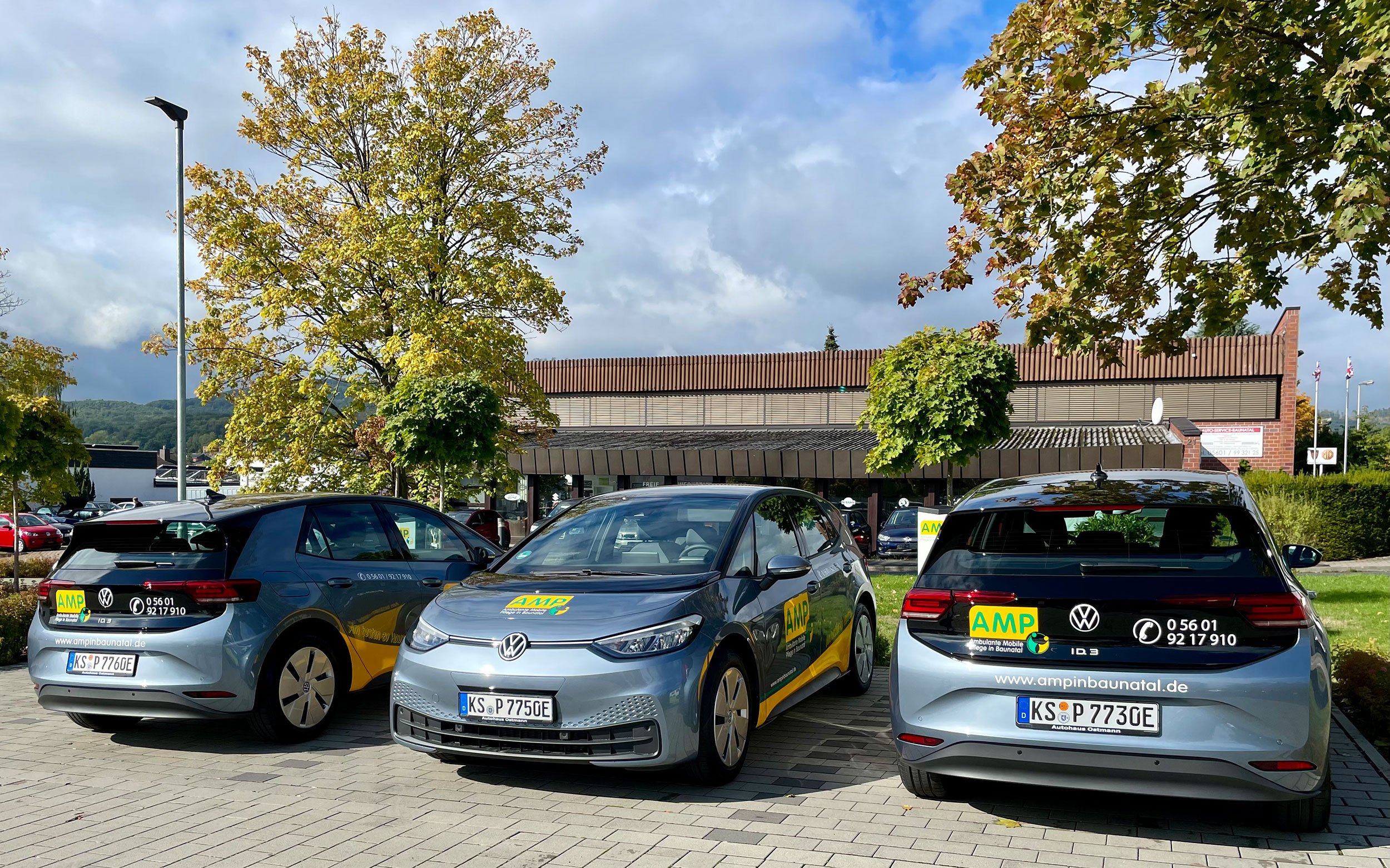 Umstellung unseres Fuhrparks auf E-Autos wird fortgesetzt